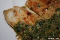 Τηγανητή Τιλάπια με Σάλτσα Τσιμιτσούρι Bonefish Grill