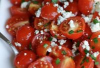 Σαλάτα Ντοματίνια με Μπλε Τυρί