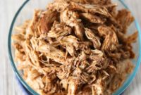 Αργομαγειρεμένο Ξεφτιστό Κοτόπουλο BBQ