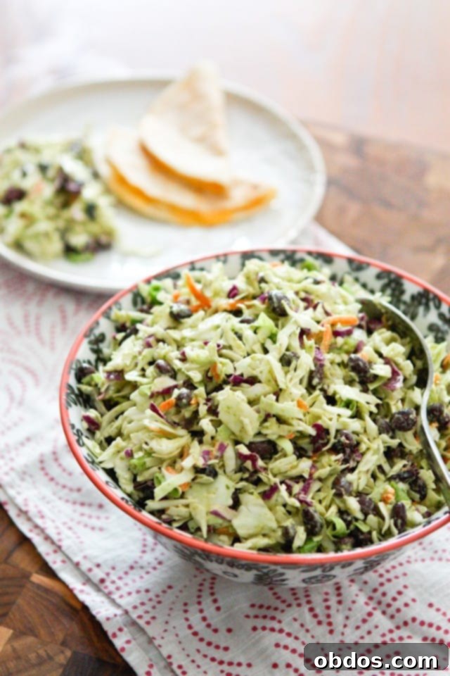 Μεξικάνικη Σαλάτα Coleslaw με Μαύρα Φασόλια - Μια πολύχρωμη και γευστική σαλάτα με λαχανικά και όσπρια.