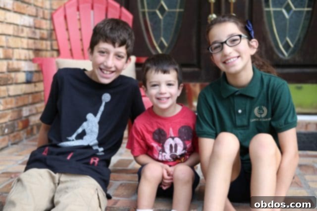 Sammy Gina Micah Back To School 2016-2