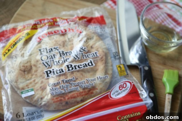package of Joseph's Bakery pita bread