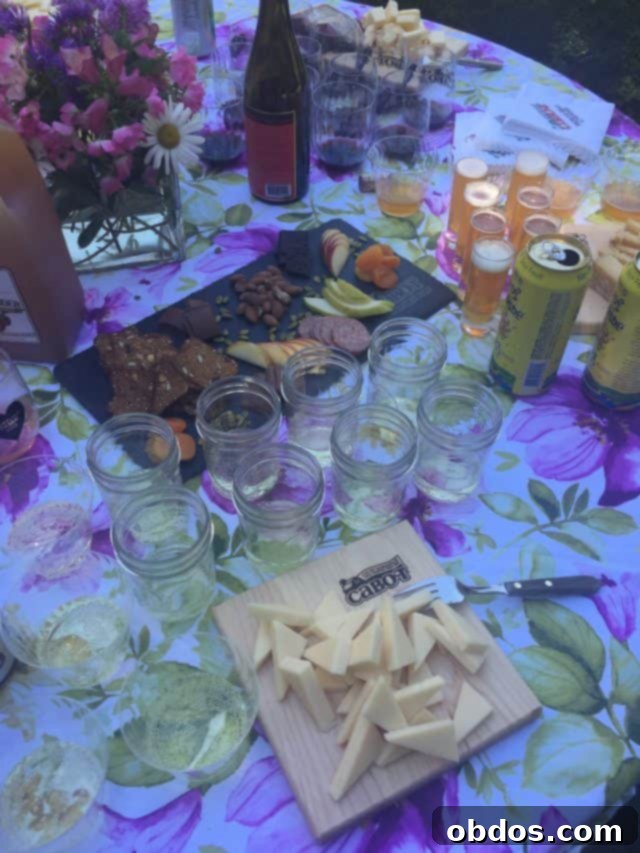 Γευσιγνωσία κρασιών και τυριών Cabot στο The Richards Bed and Breakfast