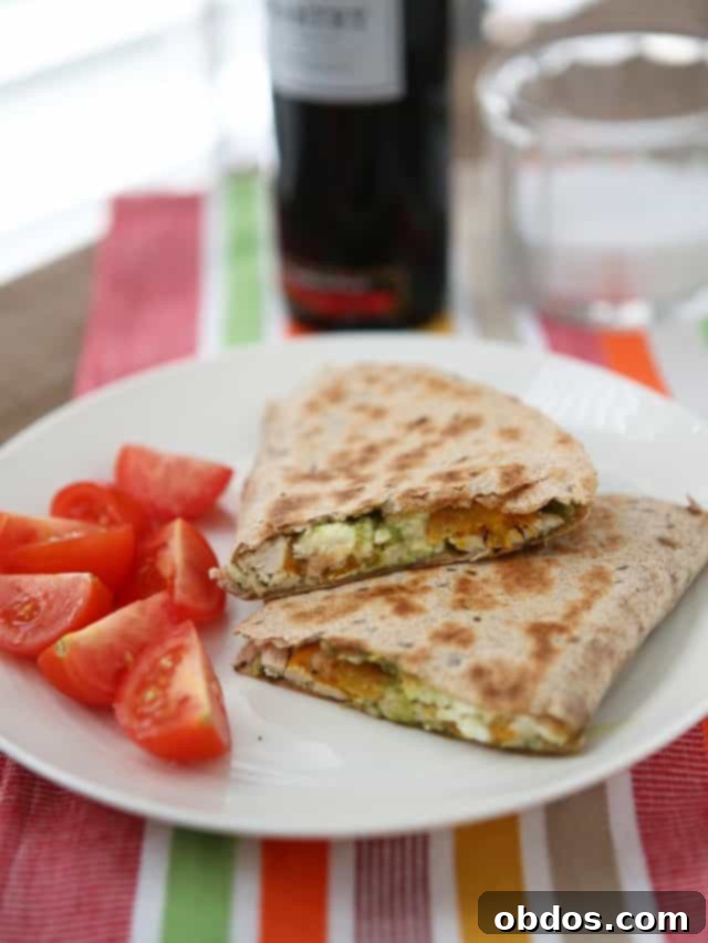 Εύκολες και γρήγορες Quesadillas Κοτόπουλου με Pesto, αγαπημένο γεύμα στο σπίτι