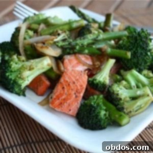 Υγιεινός Σολομός Stir Fry με Λαχανικά