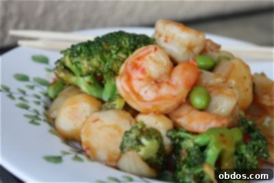 Stir Fry με Γαρίδες, Μπρόκολο και Ενταμάμε