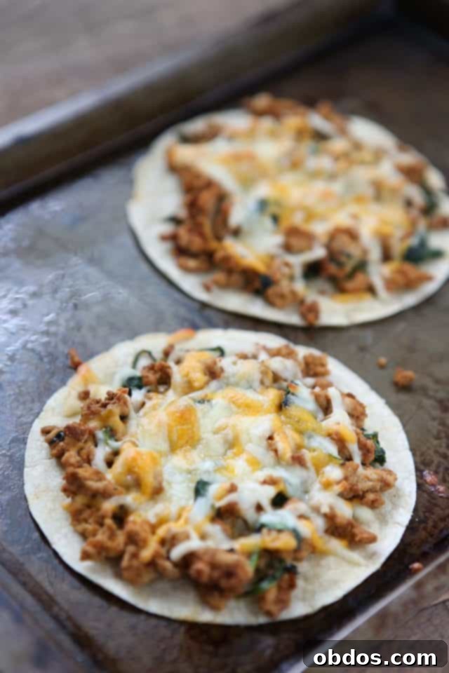 Ψητές Tostadas με Γαλοπούλα και Σπανάκι - Ένα γρήγορο και υγιεινό οικογενειακό γεύμα