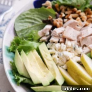 Σαλάτα με Κοτόπουλο, Αχλάδι και Αβοκάντο 5 Συνταγή Σαλάτας με Κοτόπουλο, Αχλάδι και Αβοκάντο