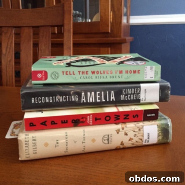 Βιβλιοφιλία: Tell The Wolves I'm Home, Reconstructing Amelia, The Invention of Wings